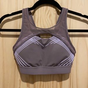 Purple Adidas Sports Bra